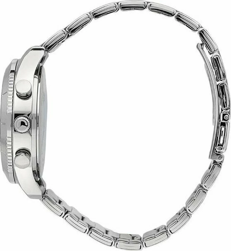 SECTOR 270 Silver Stainless Steel Bracelet