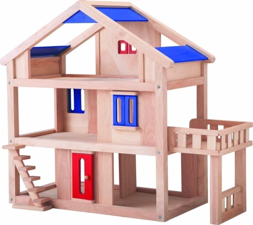 Plan Toys Κουκλόσπιτο με Ταράτσα