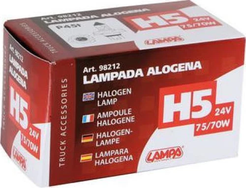 Lampa H5 Halogen 82mm 24V 1τμχ