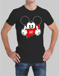Mickey Mouse Swag t-shirt - BLACK