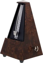 Wittner 845001 Designer Metronome, without Bell - Walnut Burl