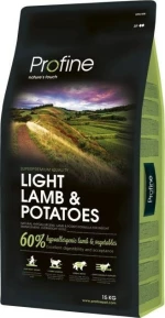 Profine Dog Light Lamb & Potatoes 15Kg