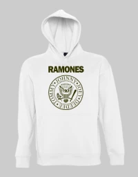 Ramones hoodie - WHITE