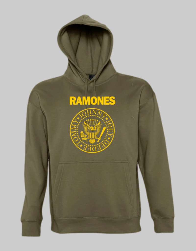 Ramones hoodie - WHITE