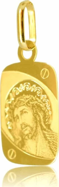 Φυλαχτό με τον Χριστό χρυσό 14Κ