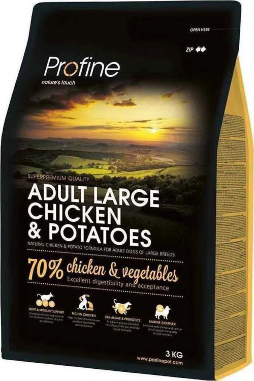 Profine Dog Adult Large Breed Chicken & Potatoes 3Kg