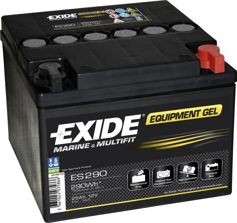 Exide Equipment Gel 25Ah ES290