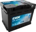 Exide Micro-Hybrid EFB 60Ah EL600