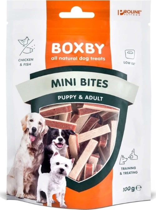 Proline Mini Bites Puppy & Adult Chicken/Fish 100gr