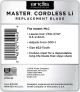 Andis Master Cordless Replacement Blade Carbon Steel Size 000-1 74040