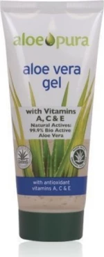 Optima Naturals Organic Aloe Vera Body Gel Vitamin A, C & E 200ml