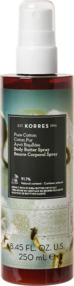 Korres Pure Cotton Body Butter Spray 250ml