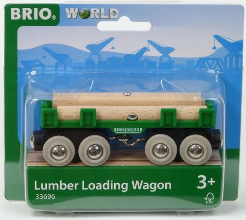 Brio Toys Lumber Loading Wagon