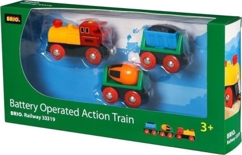 Brio Toys Battery Operated Action Train