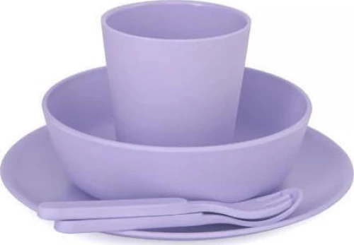 Bobo & boo Bamboo Dinnerware Set - Lilac