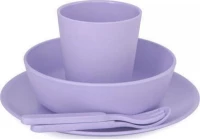 Bobo & boo Bamboo Dinnerware Set - Lilac