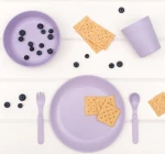 Bobo & boo Bamboo Dinnerware Set - Lilac