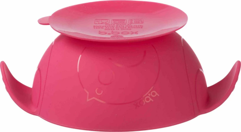 B.Box Silicone First Feeding Set Pink