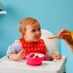 B.Box Silicone First Feeding Set Pink