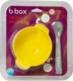 B.Box Silicone First Feeding Set Lemon