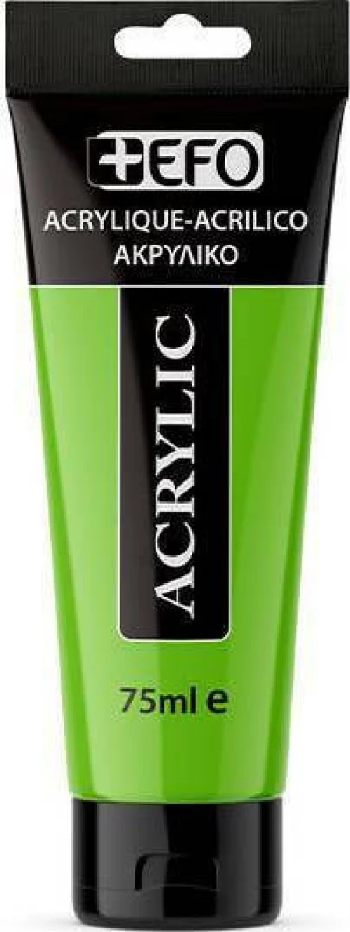+Efo Acrylic 75ml 416 Green Yellowish