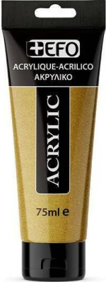 +Efo Acrylic 75ml 480 Gold