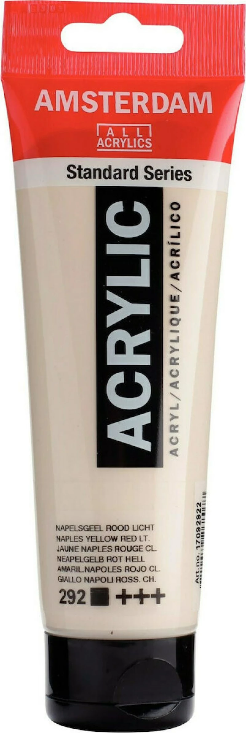 Royal Talens Amsterdam All Acrylics Standard 120ml Naples Yellow Red Light 292
