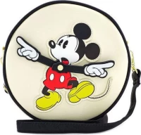 Loungefly Mickey τσάντα ώμου με χέρια που λειτουργούν ως δείκτες ρολογιού