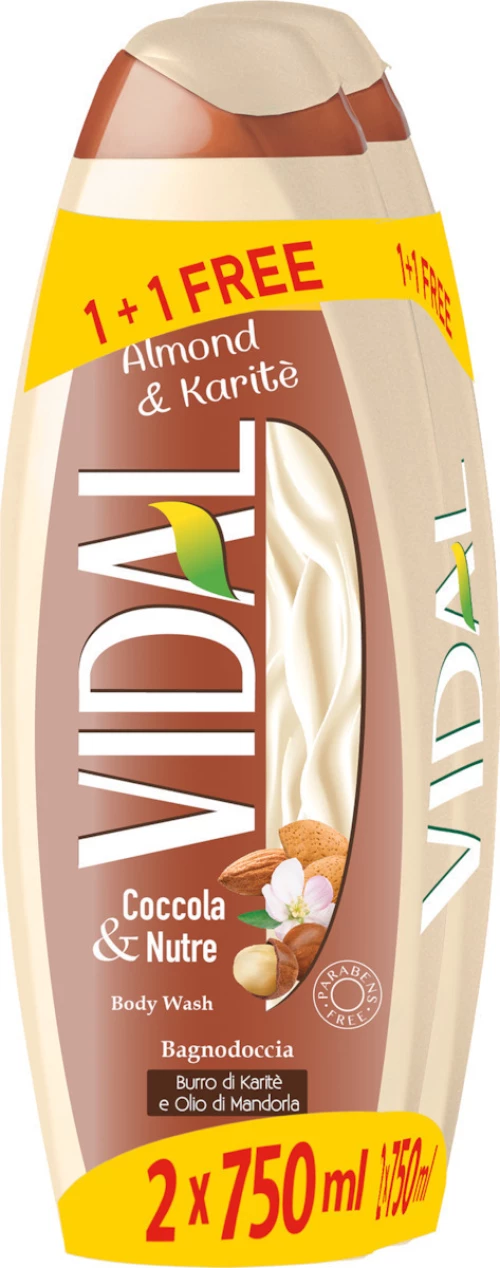 Vidal Almond & Karite 2x750ml