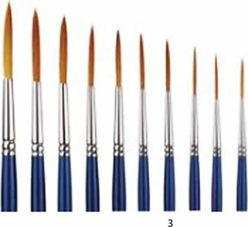 Art & Hobby Πινέλο Συνθετικό Μακρύτριχο Νο3