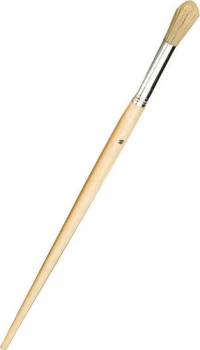Zita Brush Νο10 Στρογγυλό Λευκή Τρίχα