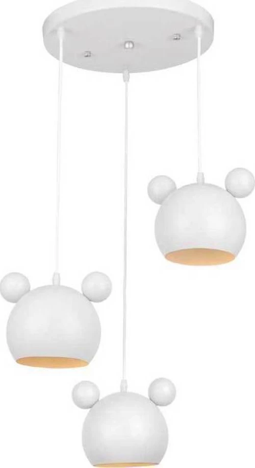 Elmark 3Φ Mickey Μεταλλικό 955MICKEY3/WH
