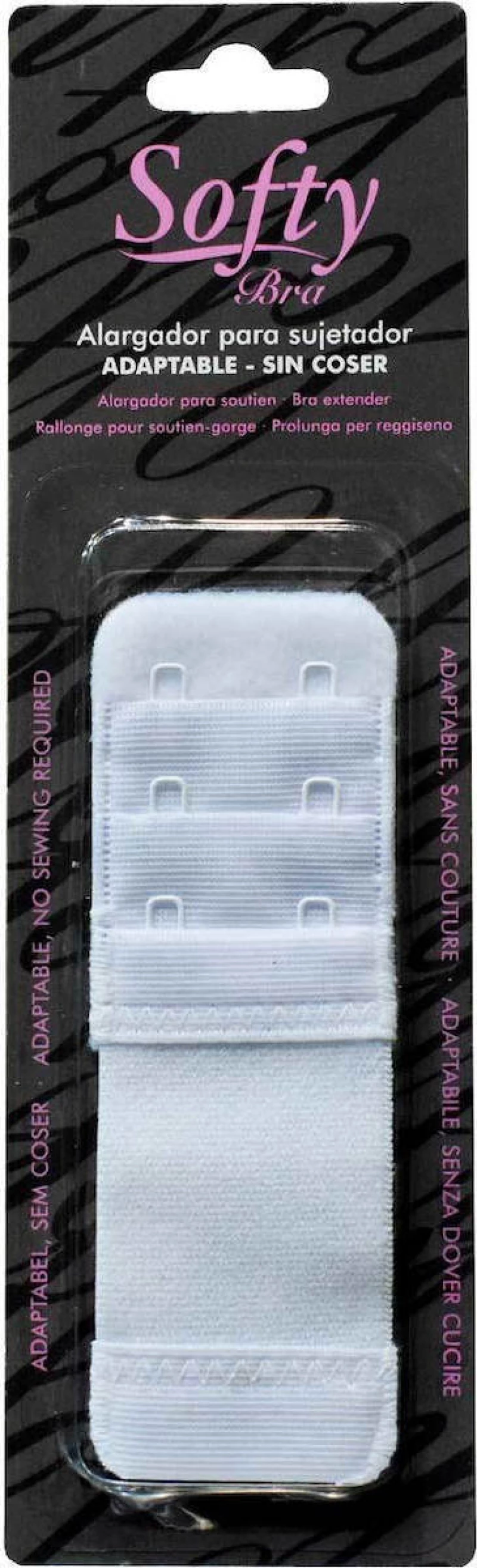 Softy Bra Προεκτάσεις Αποσπώμενες για Σουτιέν 3,5 X 10εκ. Λευκό