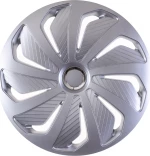 Auto Gs Σετ Τάσια Αυτοκινήτου Wind Rc 4τμχ 14" Γκρι