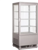 Karamco Ψυχόμενη Βιτρίνα RT-78L Silver
