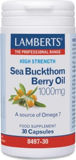 Lamberts Sea Buckthorn Berry Oil 1000mg 30 κάψουλες
