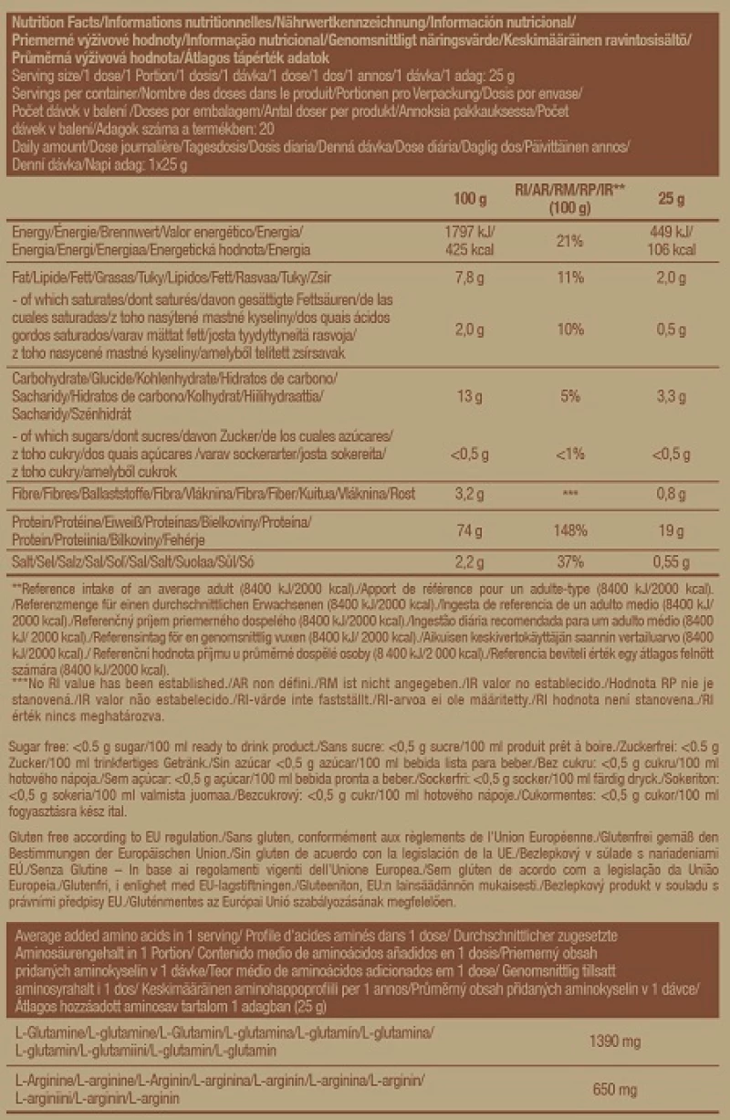 Biotech USA Vegan Protein 500gr Hazelnut