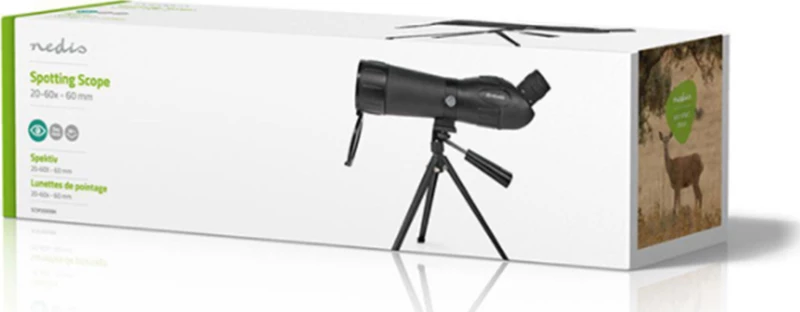 Nedis Μονόκυαλο SCSP2000BK Spotting Scope 60mm