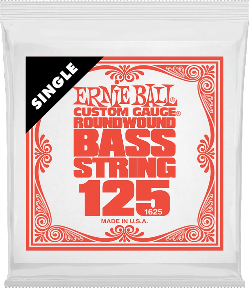 Ernie Ball Custom Gauge Electric Bass Nickel Wound .125