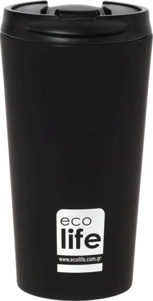 Ecolife Coffee Cup Black 0.37lt