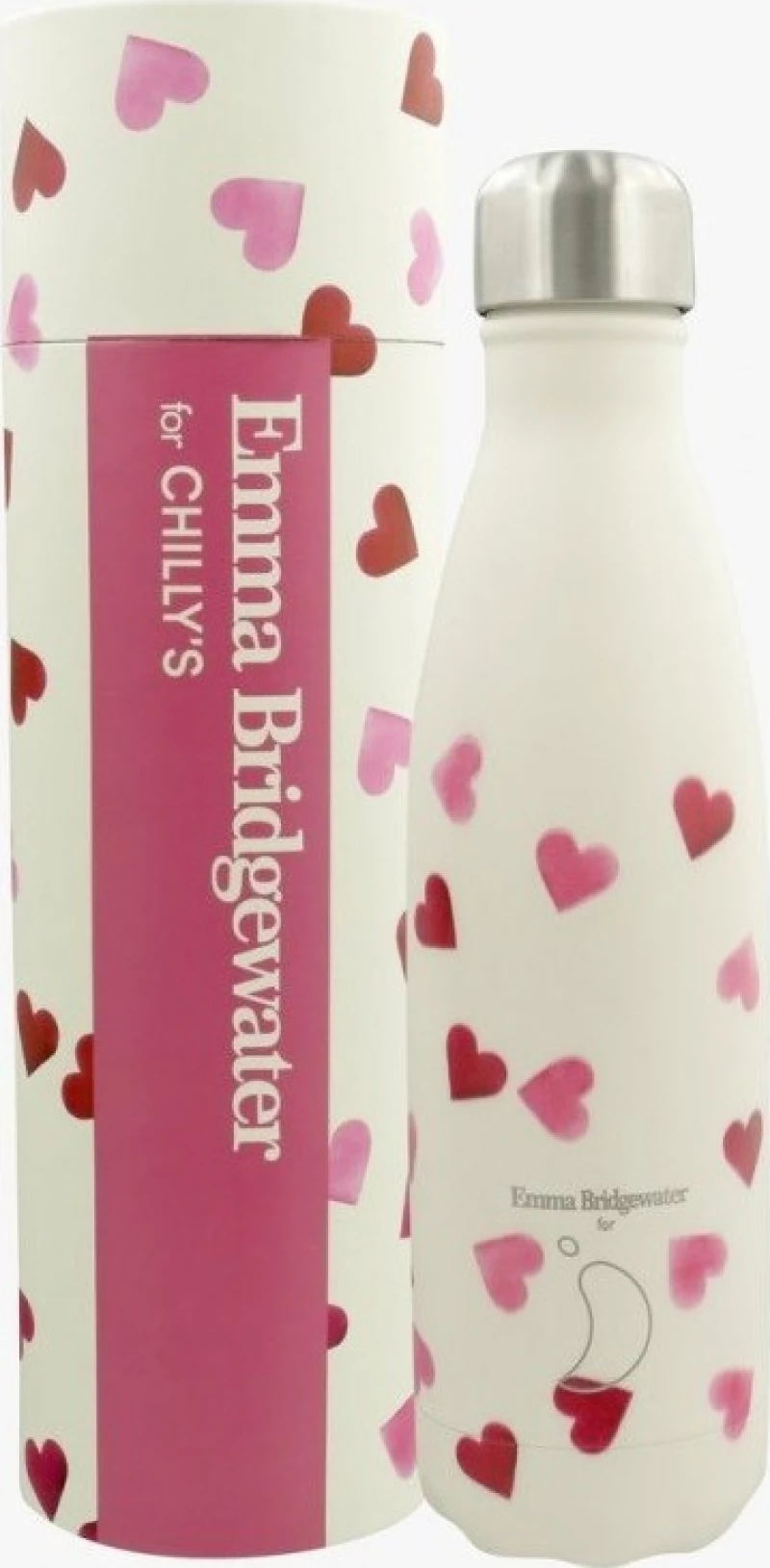 Chilly's Emma Bridgewater Pink Hearts 0.5lt