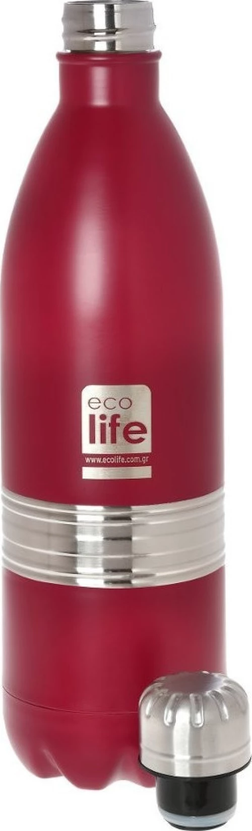 Ecolife Red Thermos 1lt