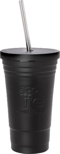 Ecolife Thermos Cup Black 0.48lt