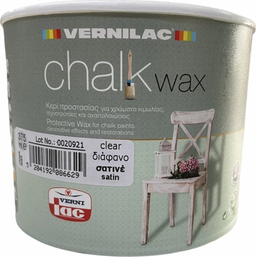 Vernilac Chalk Wax Σατινέ 375ml