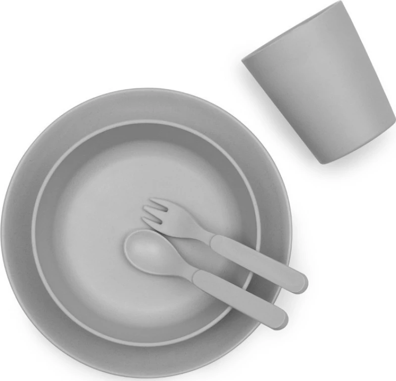 Bobo & boo Bamboo Dinnerware Set – Pebble