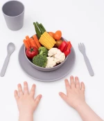 Bobo & boo Bamboo Dinnerware Set – Pebble