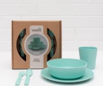 Bobo & boo Bamboo Dinnerware Set – Mint