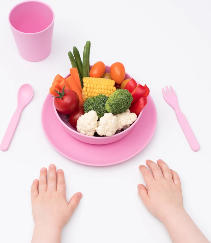 Bobo & boo Bamboo Dinnerware Set – Blossom