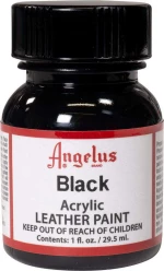 Angelus Acrylic Leather Paint Black 29.5ml
