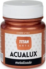 ACUALUX TITAN ΧΡΩΜΑ ΜΕΤΑΛΛΙΚΩΝ ΕΦΕ Νο 863 ΧΑΛΚΙΝΟ 75ml